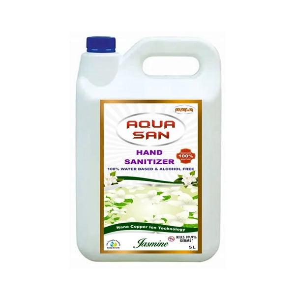 Nano Ram AquaSan Water-based Hand Sanitizer Jasmine 5L